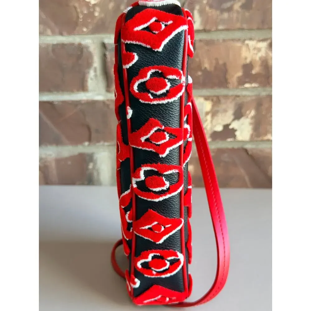 Louis Vuitton Pochette Accessoires Urs Fischer Tufted Monogram Canvas 75867